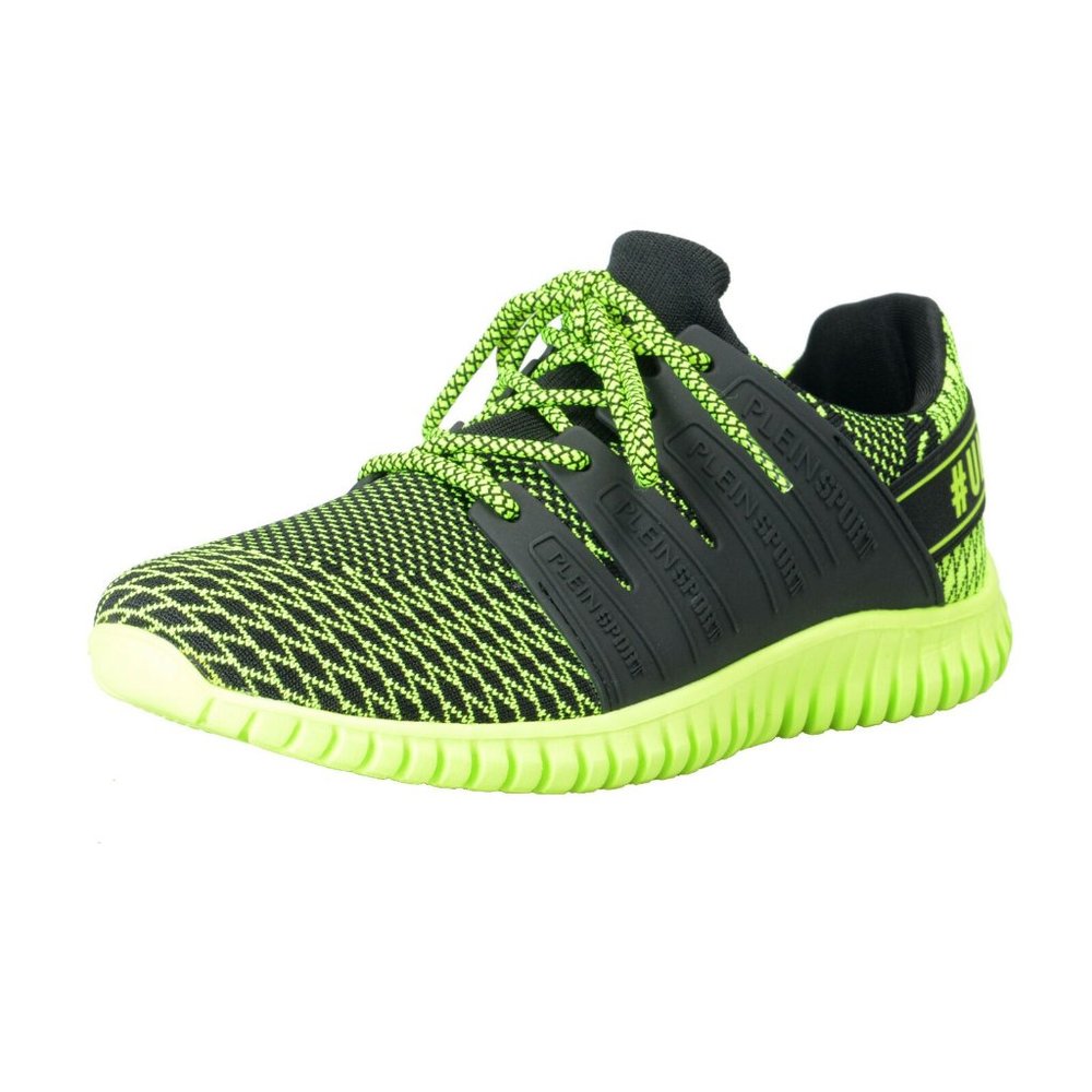 Plein Sport "Mason" Men's Yellow Runner Sneakers